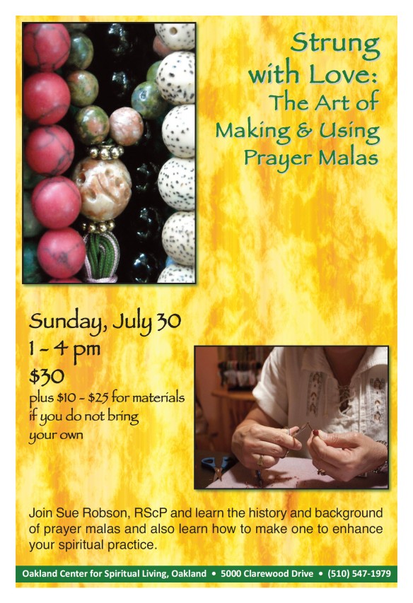 PrayerMala.Workshop.Oakland.Flyer